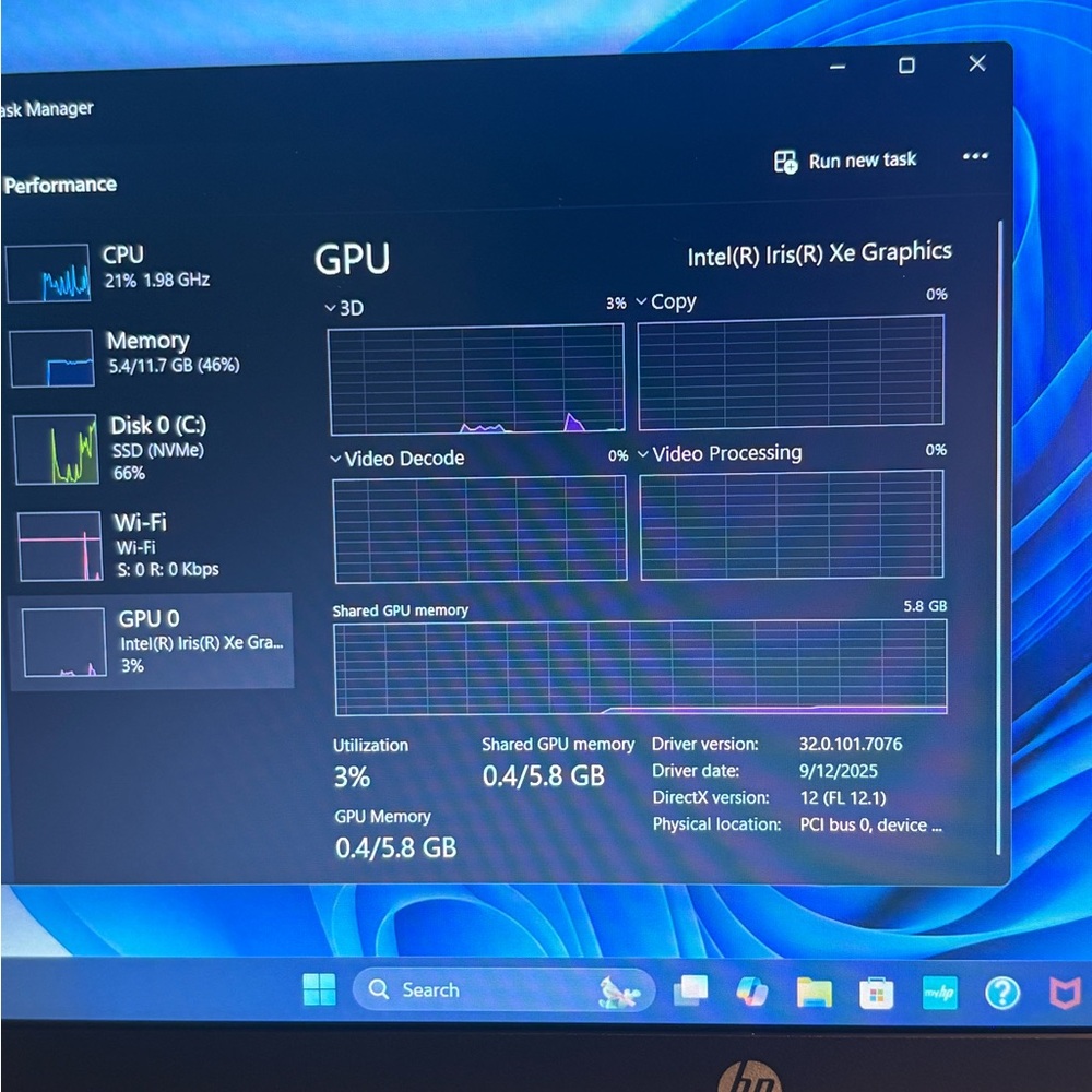 HP Gray Laptop with Intel Core - Picture 5 of 6